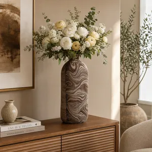 LONDONSIDE BROWN VASE 22 (IN) 11