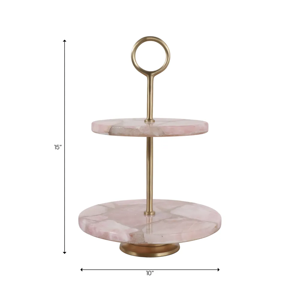 DOYLEOAK GOLD SERVEWARE 15 (IN)