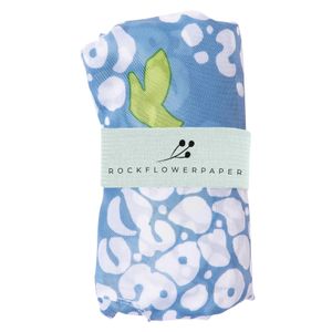 Hydrangea Blue blu Reusable Shopping Bag 4
