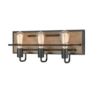 Copley 20'' Wide 3-Light Vanity Light - Matte Black 3