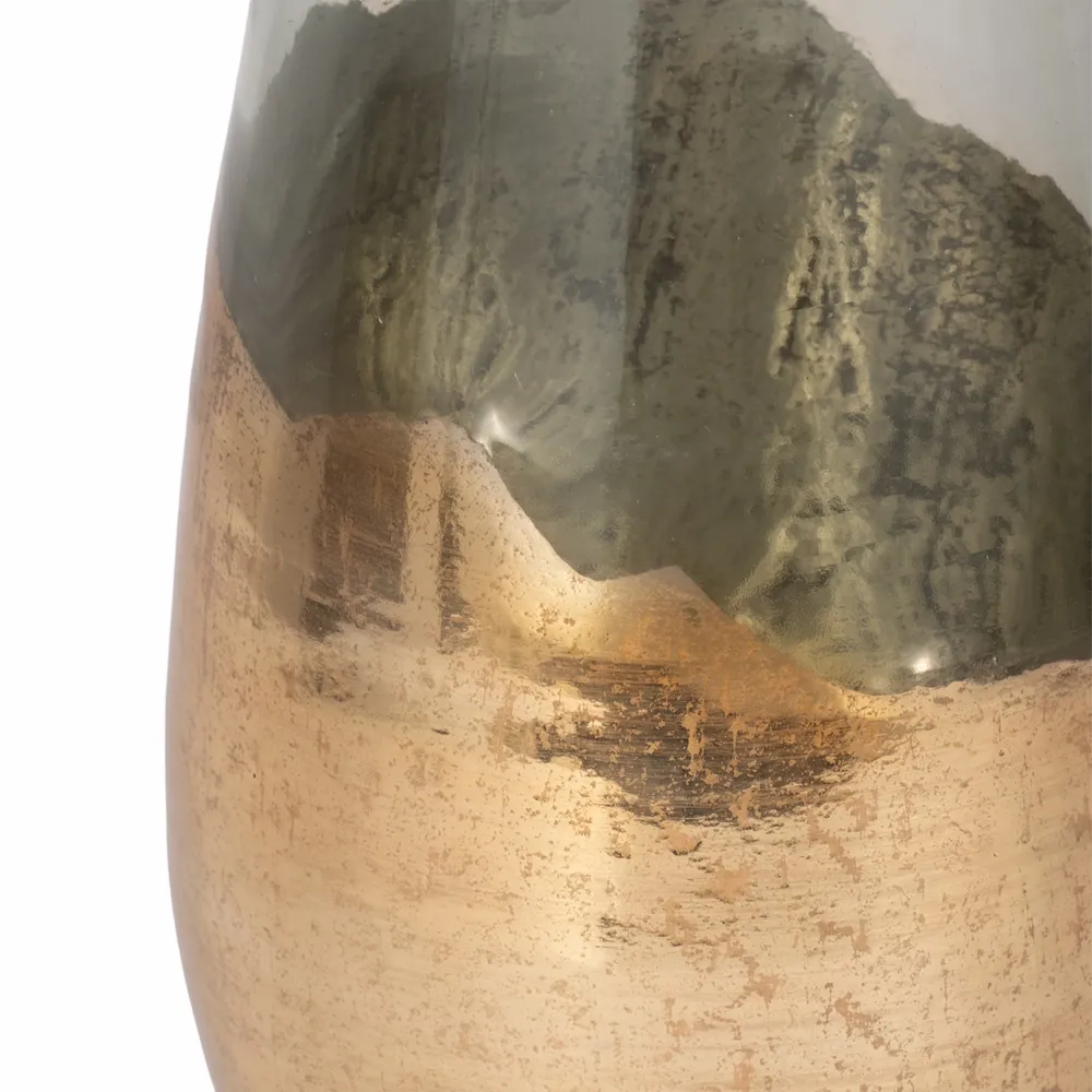 REEDMORE CLEAR GLASS VASE 19 (IN)
