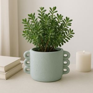 ARLOWHAVEN GREEN PLANTER 7 (IN) 10
