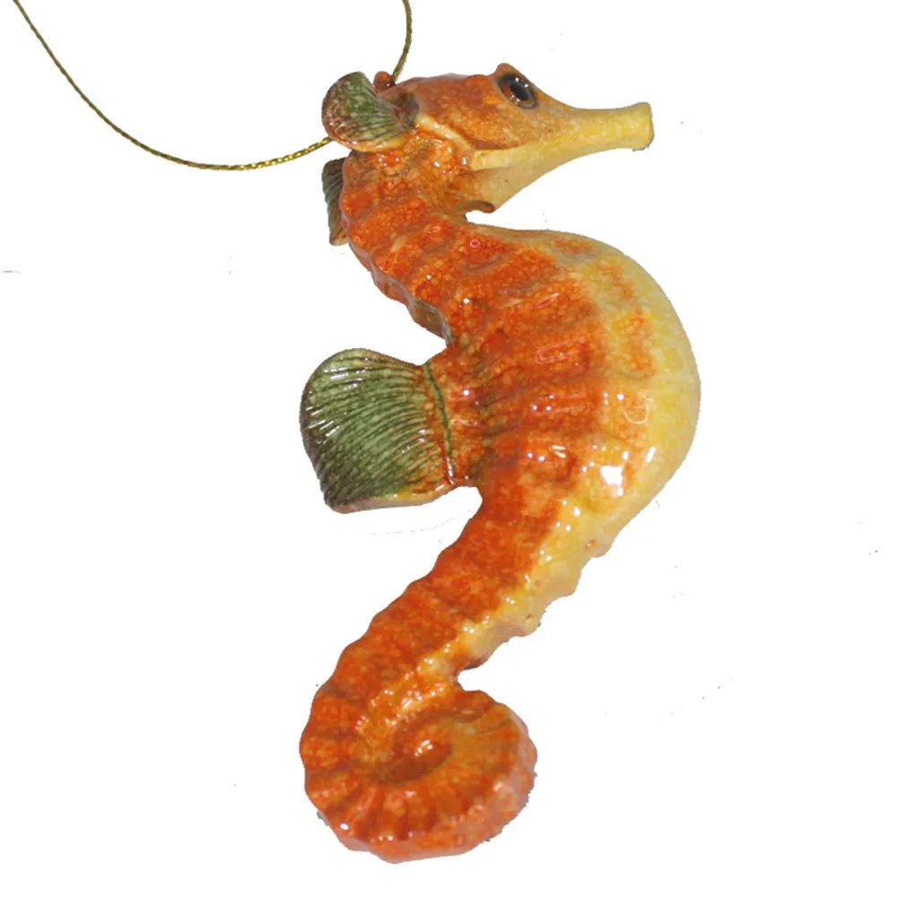 4-1/4" SEAHORSE ORNAMENT