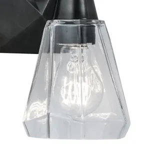 Arctic 12.4'' Wide 2-Light Vanity Light - Acid Dipped Black 4