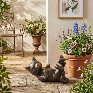 TROYVALE SILVER GARDEN STATUARY 9 (IN) 12