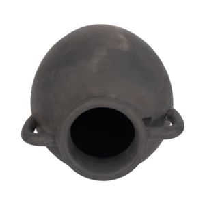 DRAKEWELL BLACK VASE 13 (IN) 7