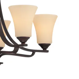 Treme 25'' Wide 5-Light Chandelier - Espresso 4