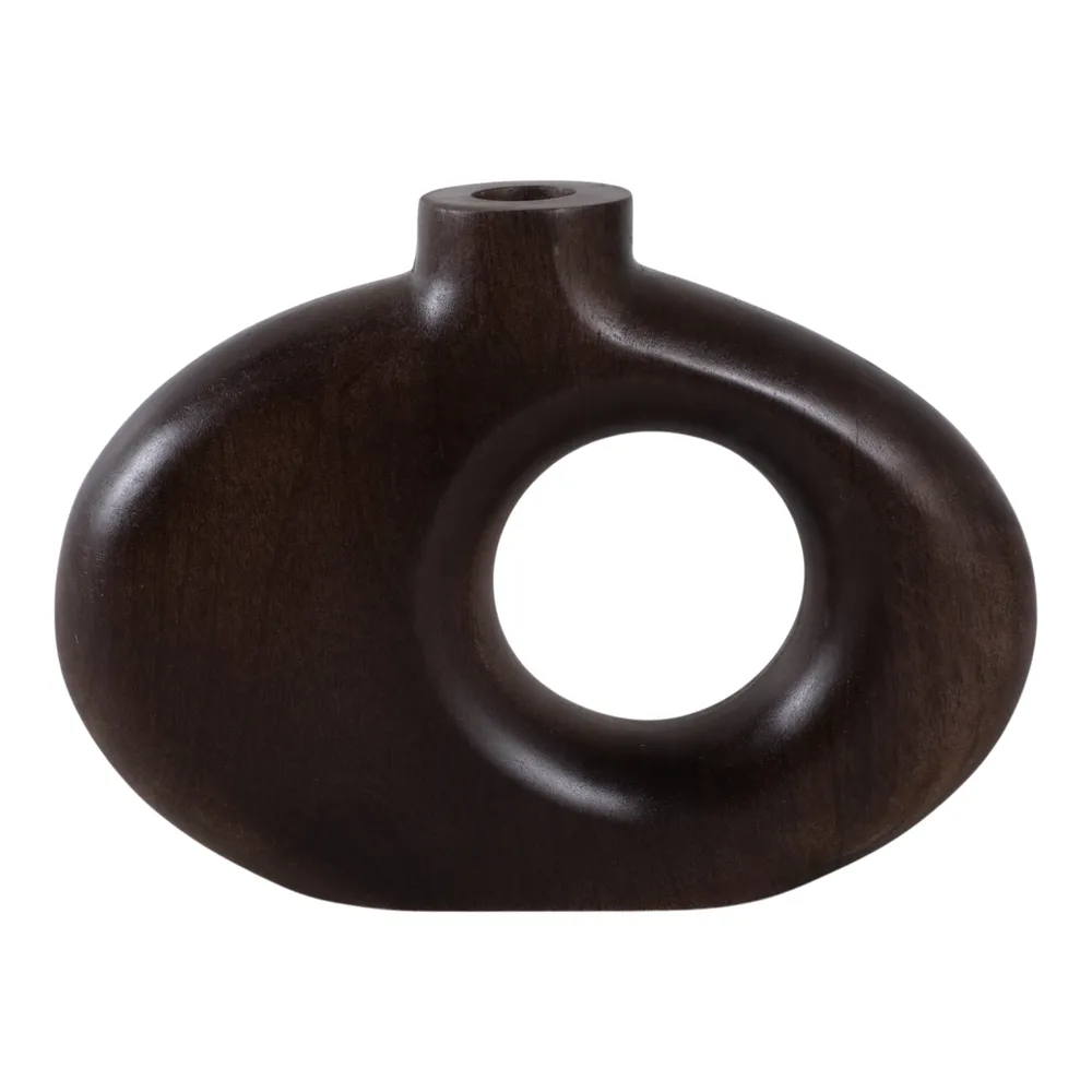 GRIFFINMOOR BROWN VASE 7 (IN)