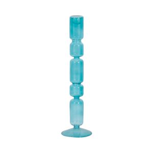 ISLE BLUE CANDLE HOLDER 14 (IN) 4