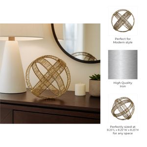 DRAYTONWOOD GOLD ORB 9 (IN) 8