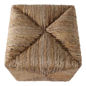 ERINWELL BROWN OTTOMAN 18 (IN) 8