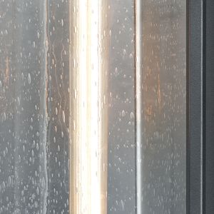 Overton 17'' High 1-Light Outdoor Sconce - Matte Black 3