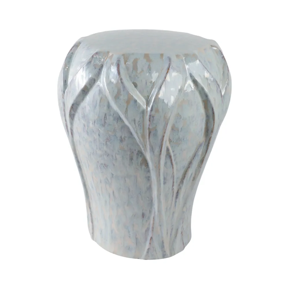 JASPERRUN IVORY GARDEN STOOL 18 (IN)