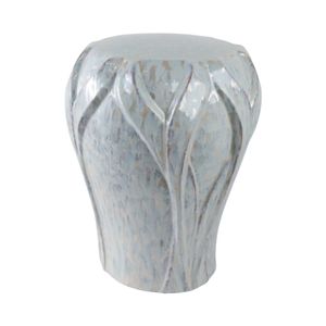JASPERRUN IVORY GARDEN STOOL 18 (IN) 4