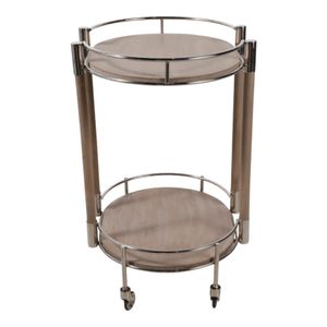GUNNARWAY SILVER BAR CART 30 (IN) 5