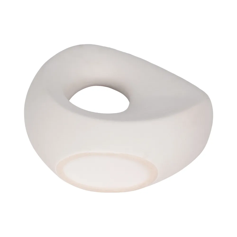 ARMONLAND WHITE VASE 11 (IN)