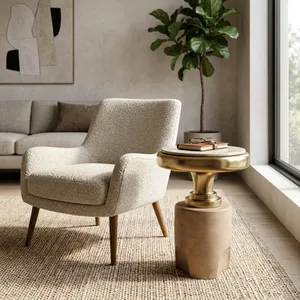 DENNINGCREST TAN TABLE 23 (IN) 9
