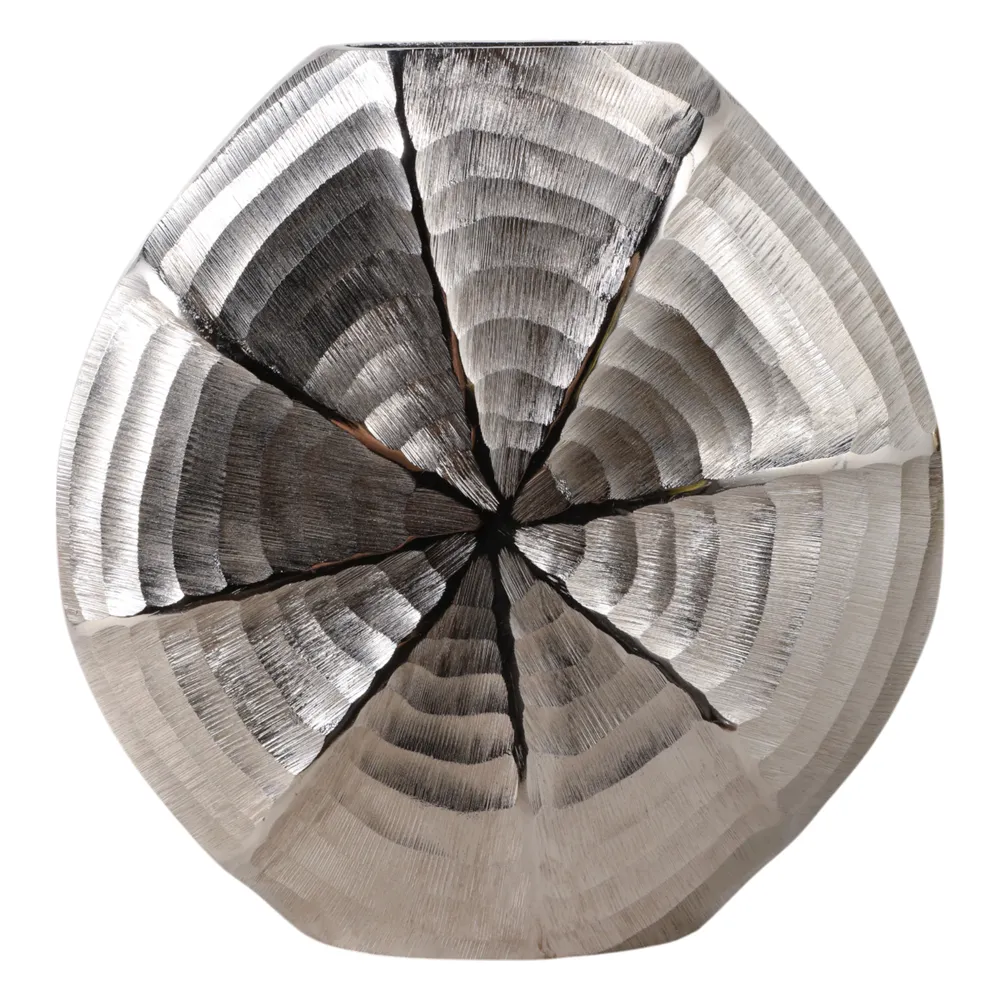 DURBANBEACH SILVER VASE 14 (IN)
