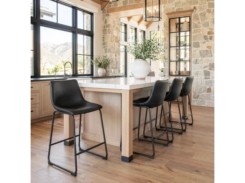 Smart Counter Stool Black 2