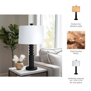 FALTONWIND BLACK LAMP 27 (IN) 8