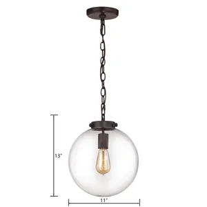 Gramercy 11'' Wide 1-Light Mini Pendant - Oil Rubbed Bronze 2