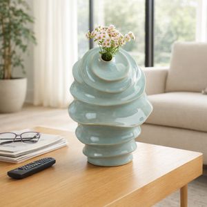 WILSONGROVE BLUE VASE 14 (IN) 12