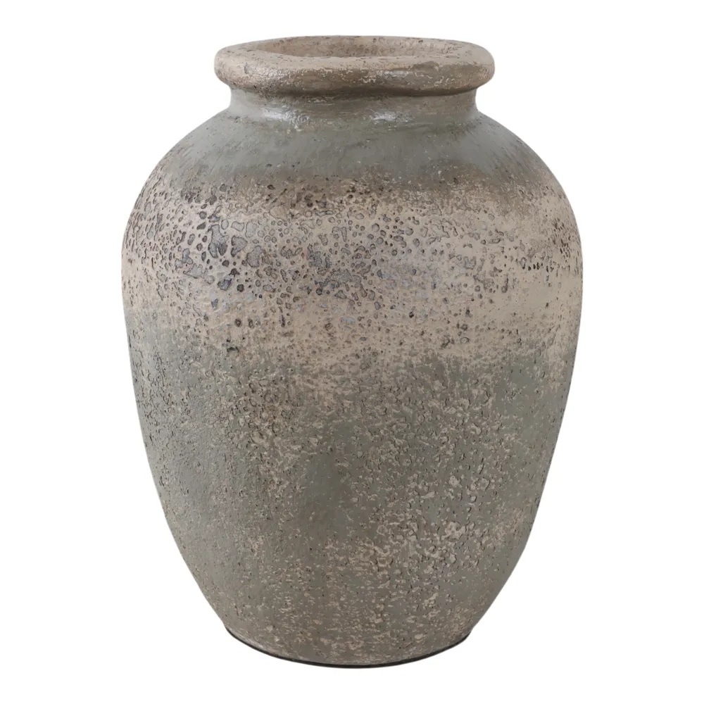 DUNCANRUN IVORY VASE 12 (IN)