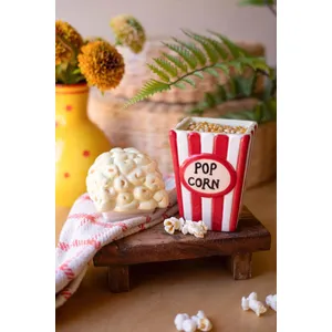 Ceramic Popcorn Canister 4