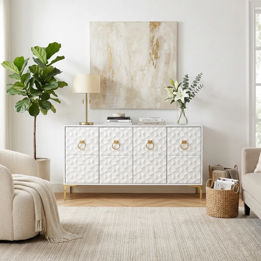 RYECLIFF WHITE CABINET 35 (IN)