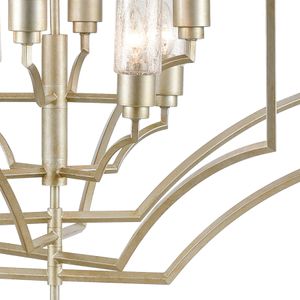 Cheswick 36'' Wide 8-Light Chandelier - Aged Silver 3