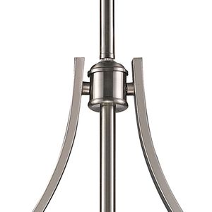 Chadwick 47'' Wide 3-Light Linear Chandelier - Satin Nickel 5