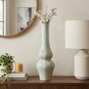 HADFIELDHOLM GREEN VASE 24 (IN) 2