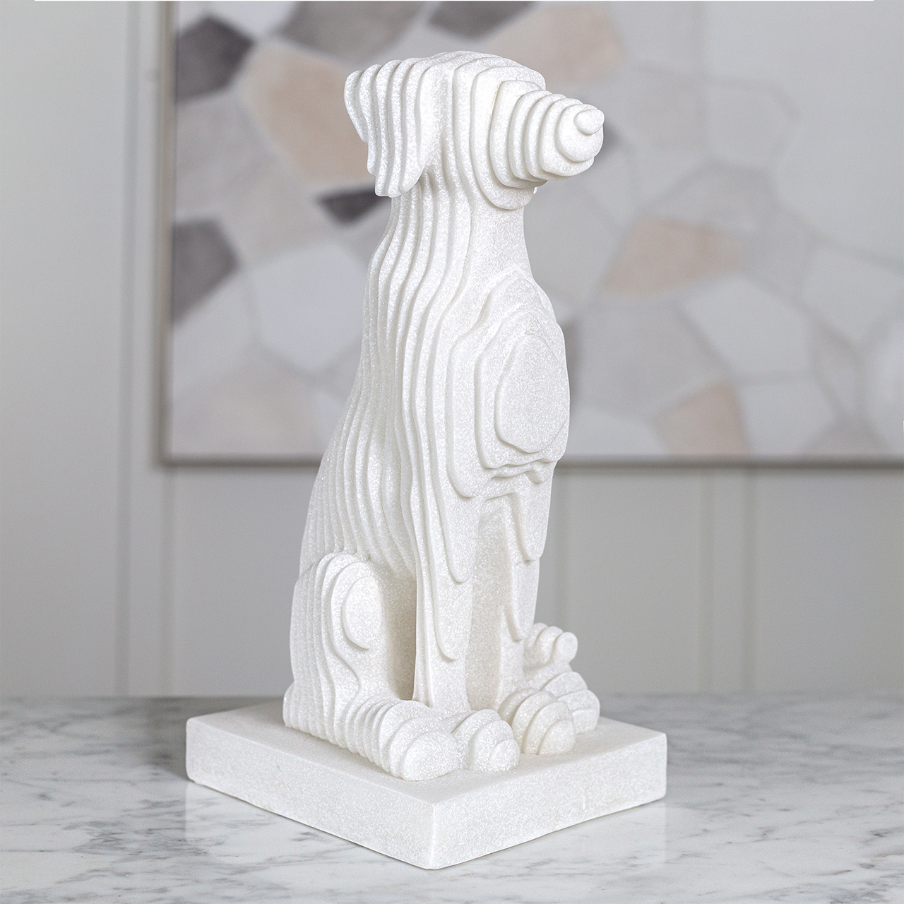 Marley Labrador Sculpture 2