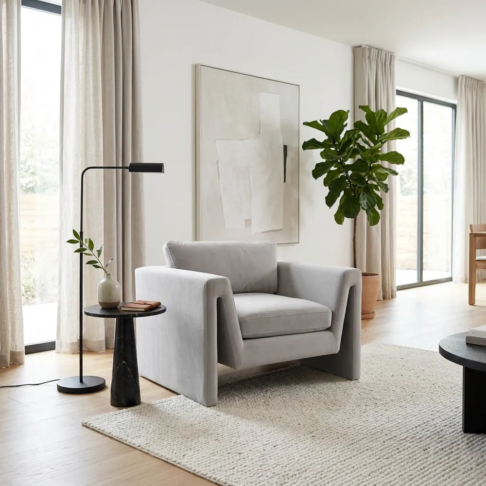 COLTONBURN GRAY CHAIR 31 (IN)