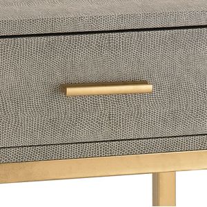 Shagreen Accent Table - Gray 6