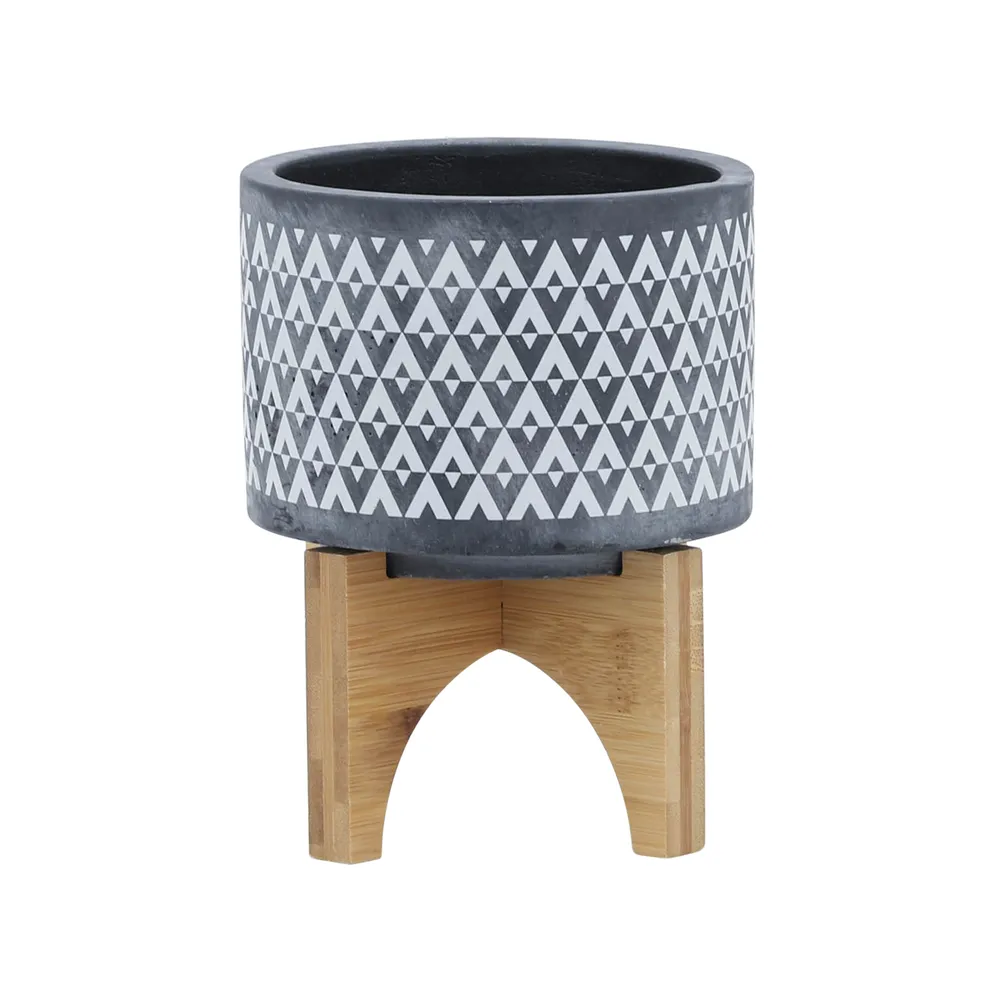 LYNNMILL GRAY PLANTER 6 (IN)