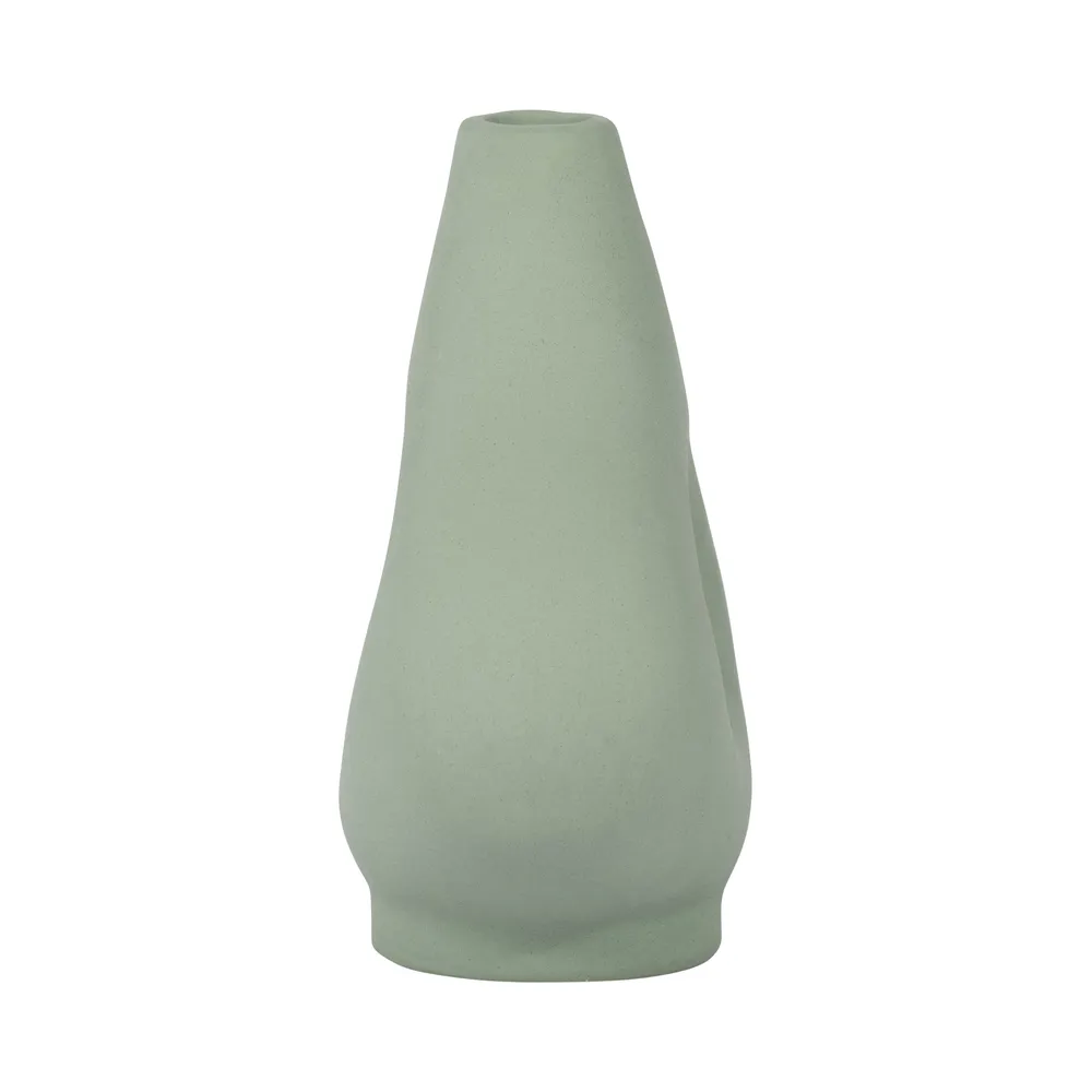 HORTONCROSS GREEN VASE 7 (IN)