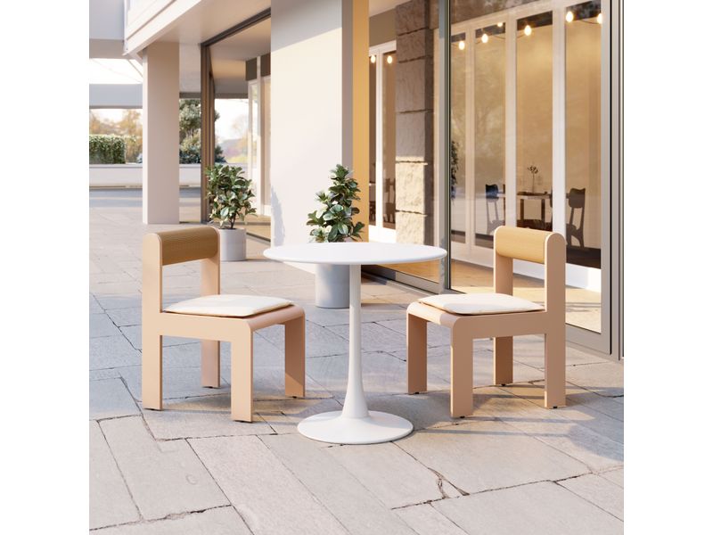 Island Dining Chair White 12