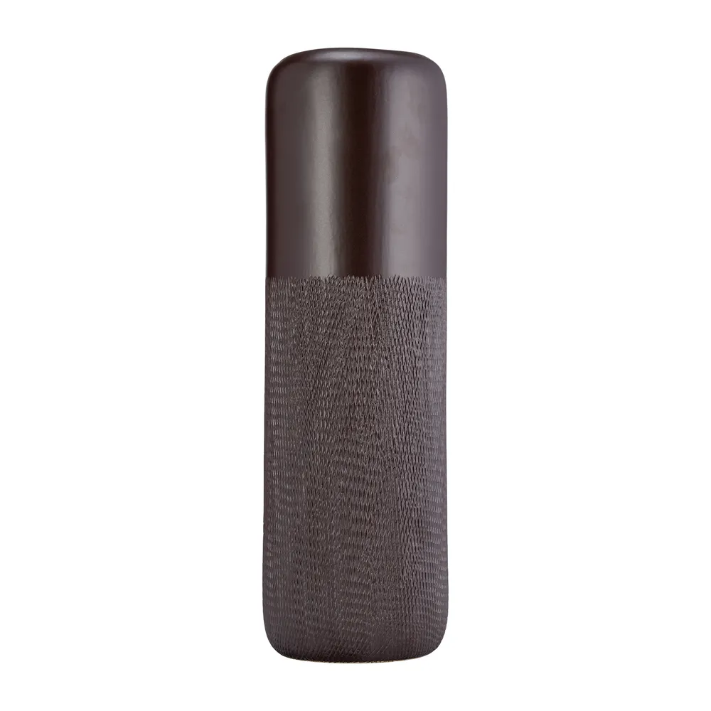 BECKHAVEN BROWN VASE 18 (IN)