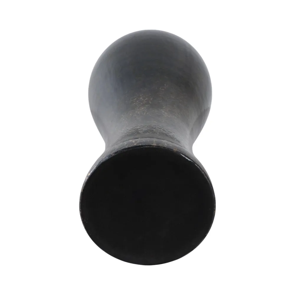 THORNTON BLACK GLASS VASE 27 (IN)