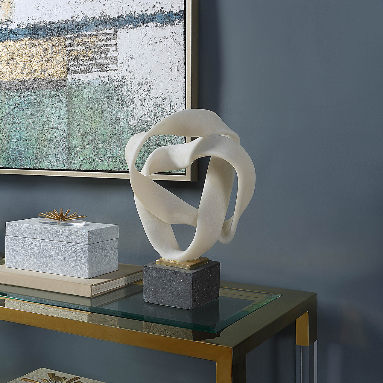 Larson Quartz Loop Sculpture 3