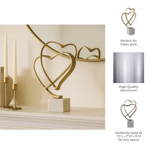 ERWINRUN GOLD DECOR 13 (IN) 10