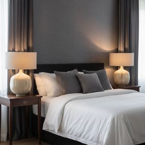 JUNERIDGE IVORY LAMP 28 (IN) 11