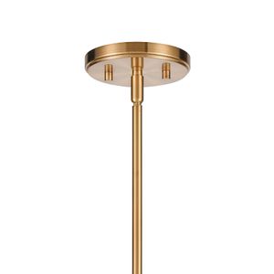 Newland 34'' Wide 8-Light Chandelier - Satin Brass 5