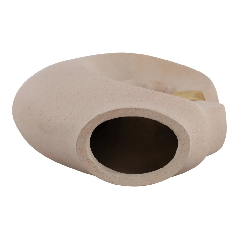 FINTONMOOR TAN VASE 16 (IN)