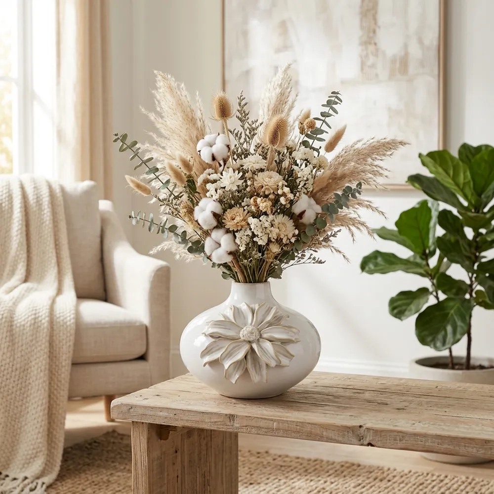 FLYNNRUN IVORY VASE 5 (IN)