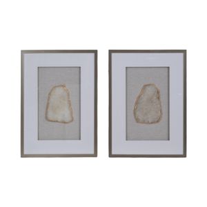 HERMONCROSS SET OF 2 TAN ART 28 (IN) 1
