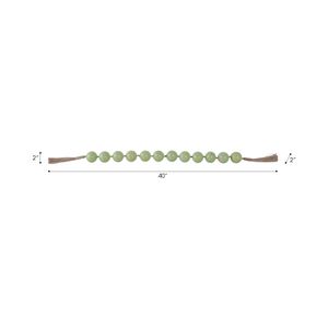 PALMERHAVEN GREEN BEAD 2 (IN) 9