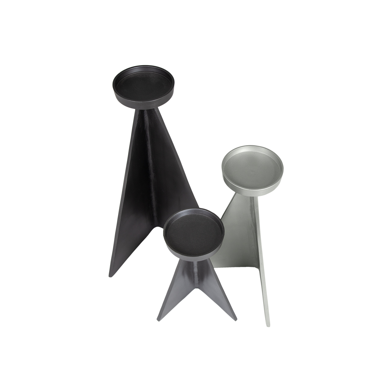 Osric Candleholders -Set 3 -SB 6
