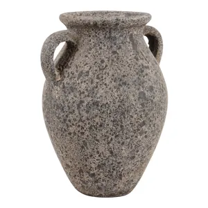 HARTONROSE BLACK VASE 13 (IN) 4